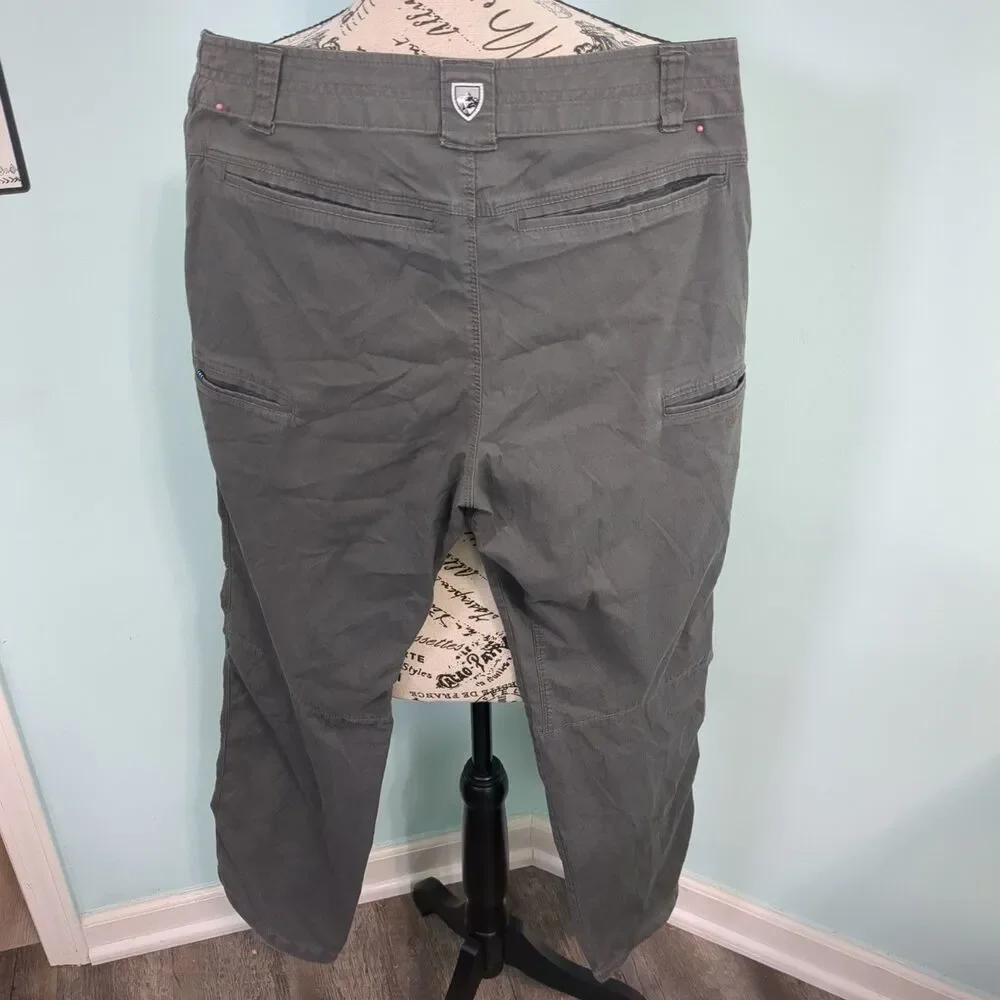 Kuhl Resistor Chino Pants Mens 30x30 grey Gorpcore Outdoor Hiking Utility Cargo